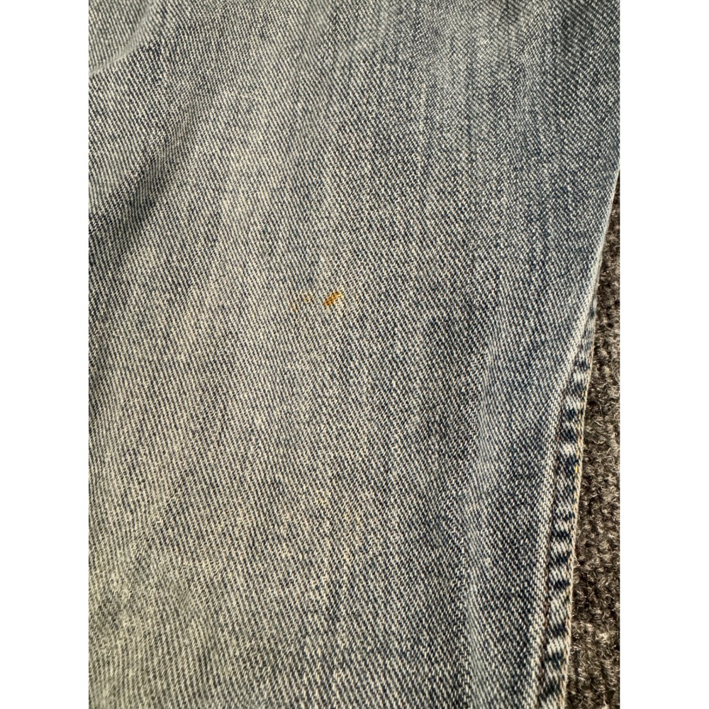 Levi Signature Jeans W30 L30 Vintage Fade Straight Leg Distressed Light Wash - Picture 5 of 11